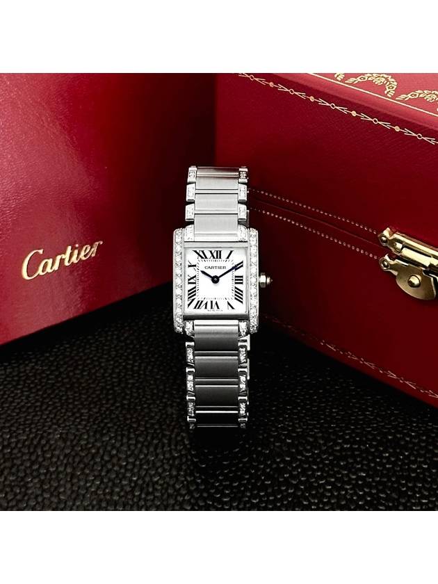 Tank Francaise High End Diamond Women s Watch - CARTIER - BALAAN 5