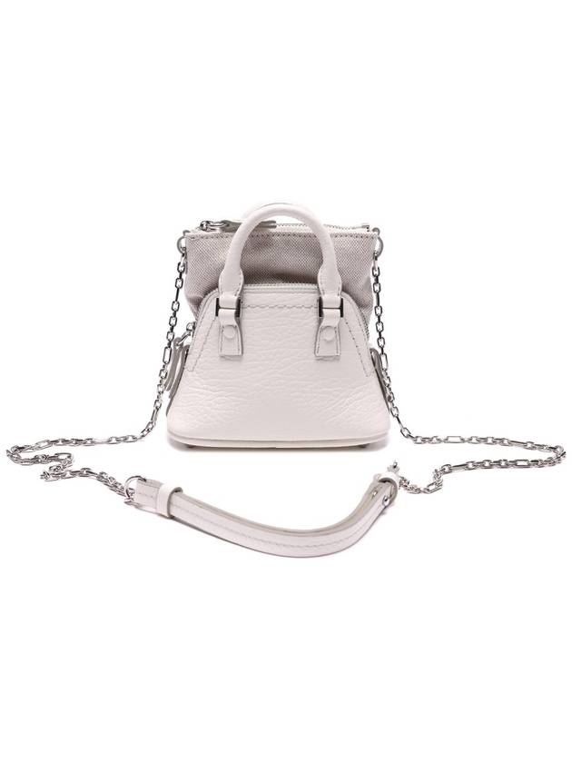 5AC Classic Baby Shoulder Bag White - MAISON MARGIELA - BALAAN 5