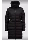 Women's Flammette Long Down Padding Black - MONCLER - BALAAN 2