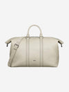 Weekender 40 Grained Calfskin Duffel Bag Beige - DIOR - BALAAN 1