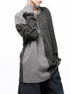 Men s M243MT02BE Snowy Reverse Rib Crew Neck Sweatshirt Khaki Beige - CHANCE'S NOI - BALAAN 4