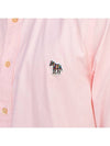 Zebra Patch Long Sleeve Shirt Light Pink - PAUL SMITH - BALAAN 7