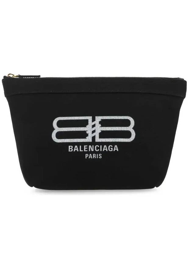 small canvas jumbo pouch bag black - BALENCIAGA - BALAAN 1