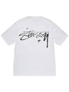 Mercury Short Sleeve T-Shirt White - STUSSY - BALAAN 1