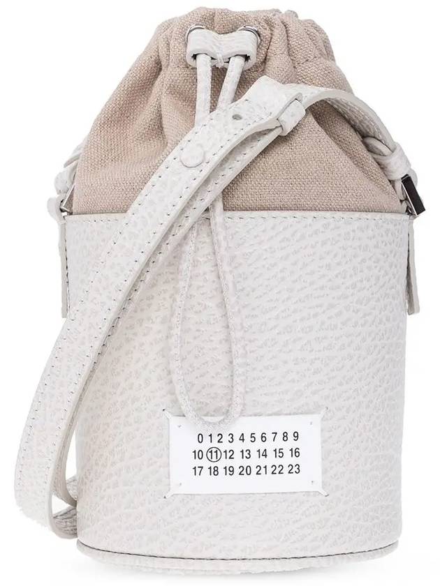 5AC Micro Bucket Bag Light Grey - MAISON MARGIELA - BALAAN 3