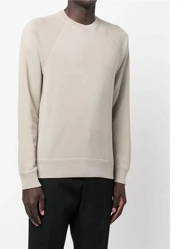 Cotton Sweatshirt Grey - TOM FORD - BALAAN 4