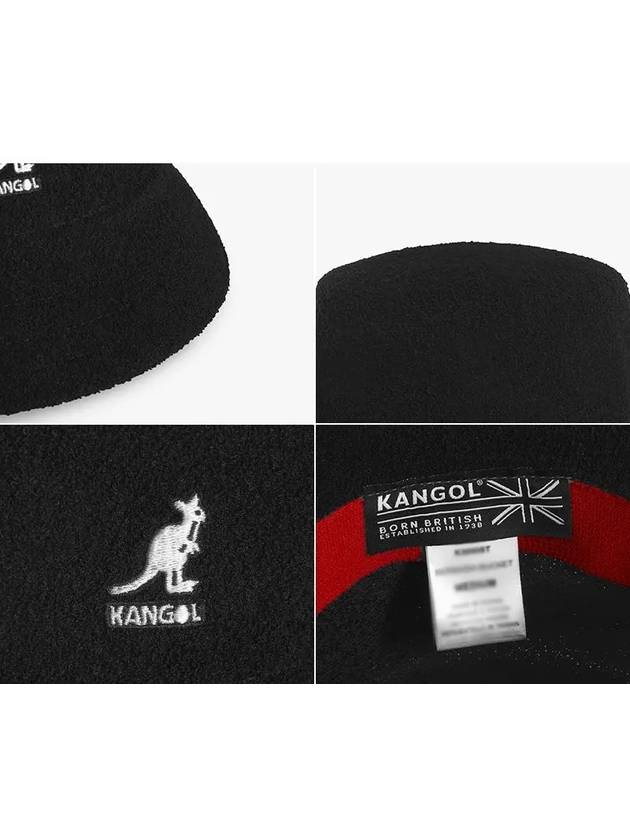 K3050ST BLACK bucket hat - KANGOL - BALAAN 4