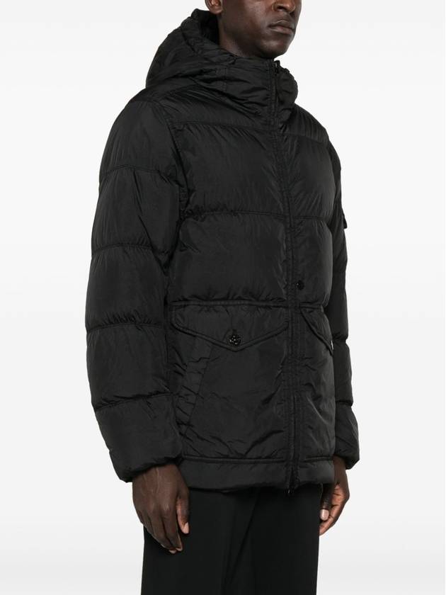 Crinkle Reps Re-Nylon Down Padding Black - STONE ISLAND - BALAAN 5