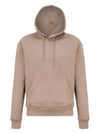 Mini Heart Logo Hoodie Beige - AMI - BALAAN 2