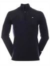 Kian Half Zip-Up Knit Top Navy - J.LINDEBERG - BALAAN 2