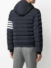 Poly Twill Down Filled 4-Bar Ski Padding Navy - THOM BROWNE - BALAAN 4