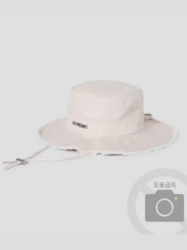 Le Bob Artichaut Bucket Hat Off White - JACQUEMUS - BALAAN 5