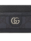 Ophidia GG Canvas Card Wallet Black - GUCCI - BALAAN 6