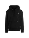 Logo Plaque Cotton Hood Black - MOOSE KNUCKLES - BALAAN 1