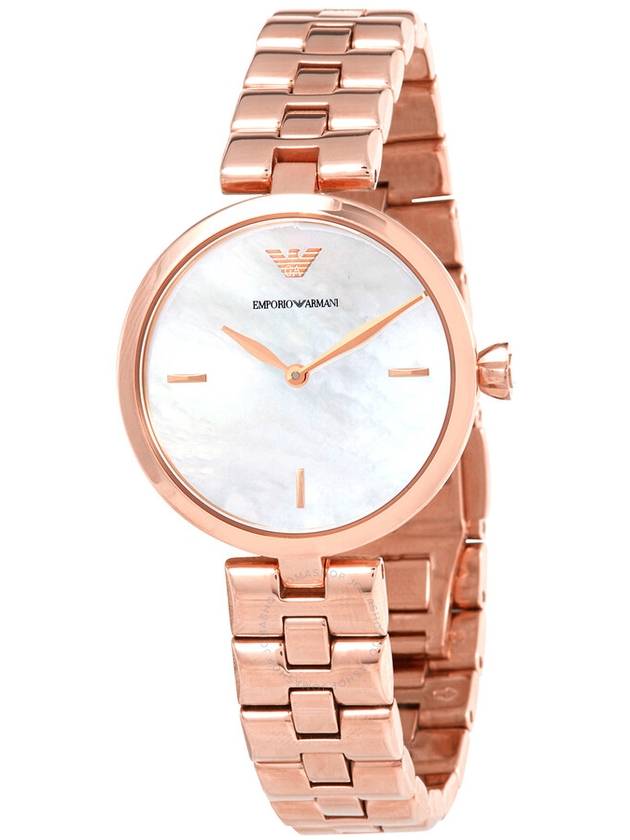 Women's Arianna Metal Watch Rose Gold - EMPORIO ARMANI - BALAAN 2