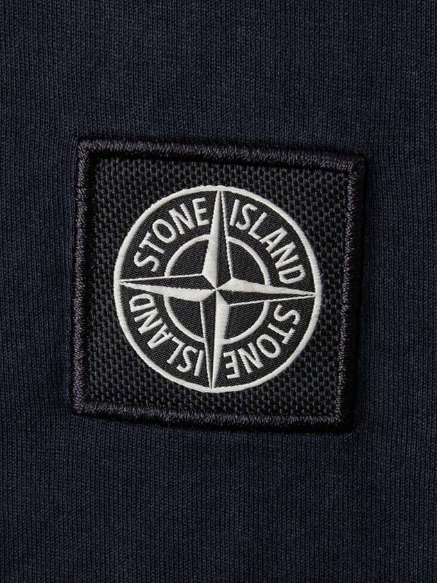 Logo Patch Short Sleeves T-Shirt Navy - STONE ISLAND - BALAAN 7