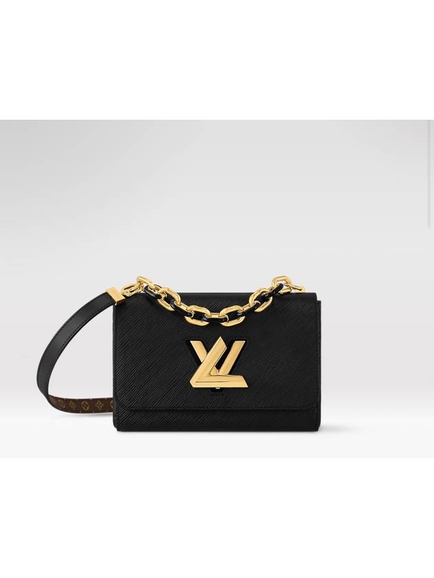 Black twist slim MM shoulder bag luxury wedding gift M12736 - LOUIS VUITTON - BALAAN 2