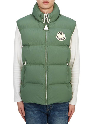 X Palm Angels Genius Padded Vest 1A00013 M3377 855 Unisex - MONCLER - BALAAN 1