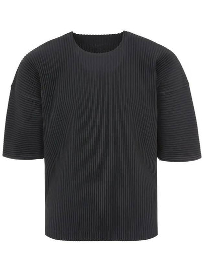 MC July Short Sleeve T-Shirt Black - ISSEY MIYAKE - BALAAN 2