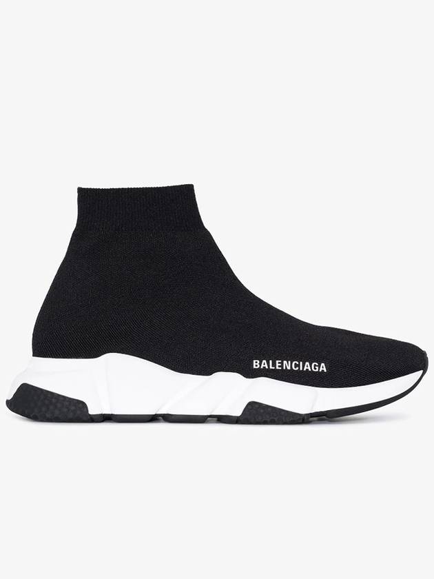 Speed Trainer High Top Sneakers Black - BALENCIAGA - BALAAN 8