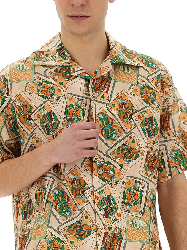 Drôle De Monsieur Printed Shirt - DROLE DE MONSIEUR - BALAAN 4