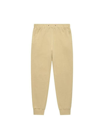 Logo Jogger Sweat Track Pants Beige - SOLEW - BALAAN 1