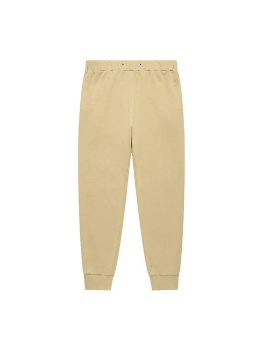 Men's Logo Jogger Sweatpants Beige SW23PPA01BI - SOLEW - BALAAN 1