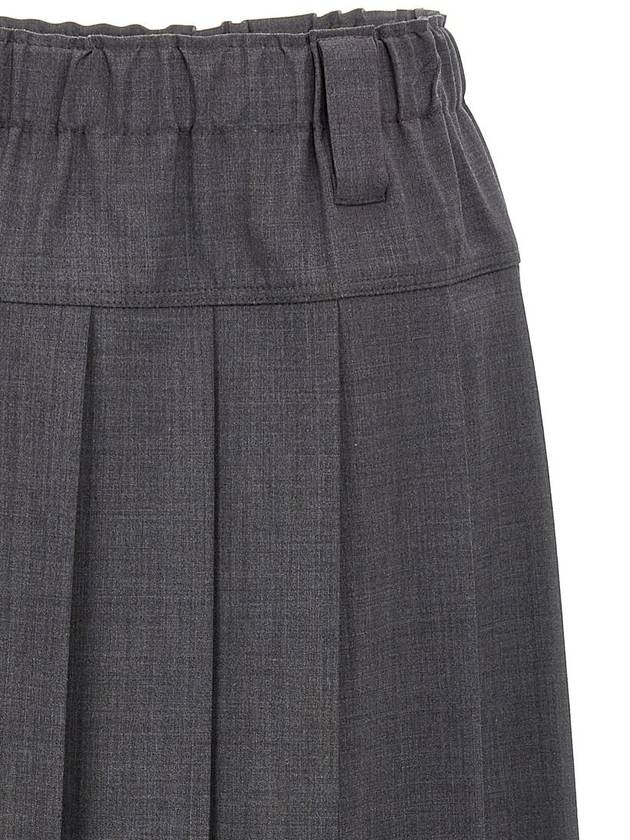 Brunello Cucinelli Pleated Skirt - BRUNELLO CUCINELLI - BALAAN 3