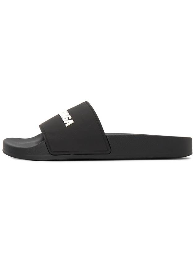 Logo Slippers Black - BALENCIAGA - BALAAN 5