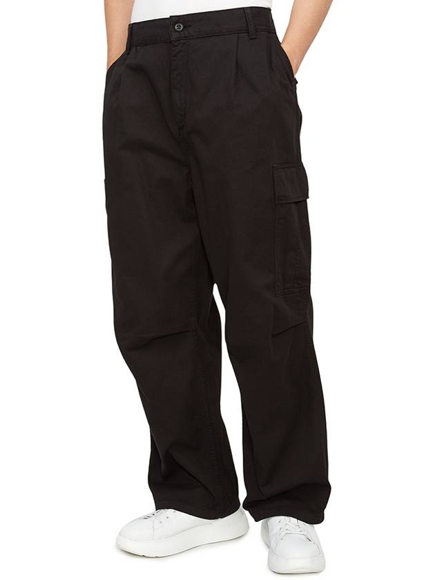 Cole Cargo Wide Pants Black - CARHARTT WIP - BALAAN 5