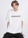 Basic T-Shirt White - COMMONZ - BALAAN 3