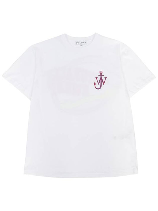 Short Sleeve T-Shirt JT0217PG0980 001 White - JW ANDERSON - BALAAN 2