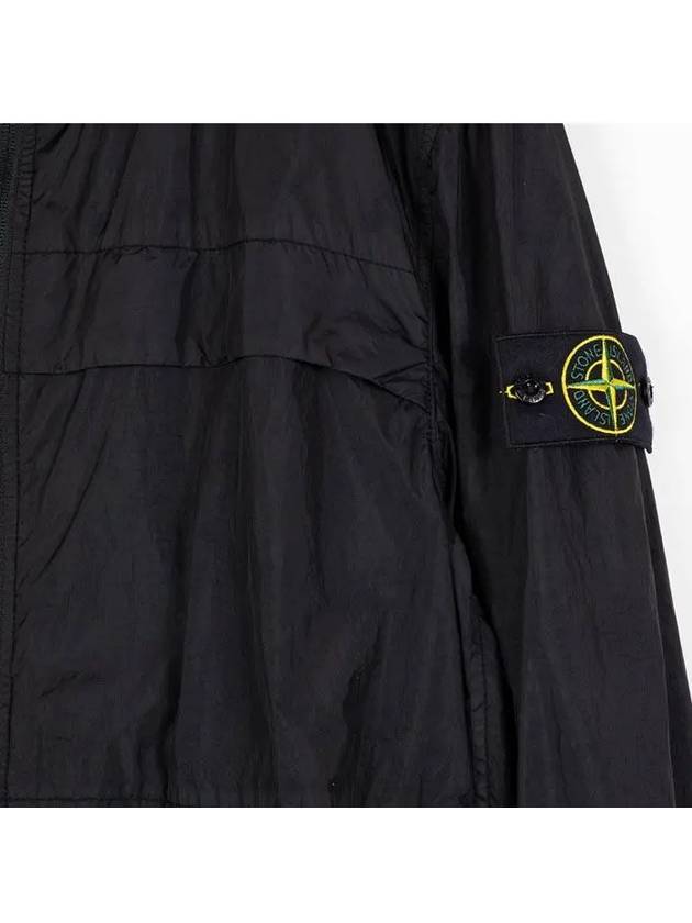 Garment Dyed Crinkle Reps R-Nylon Jacket Black - STONE ISLAND - BALAAN 5