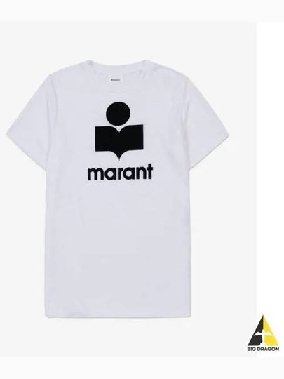 Karman Logo Short Sleeve T-Shirt White - ISABEL MARANT - BALAAN 2