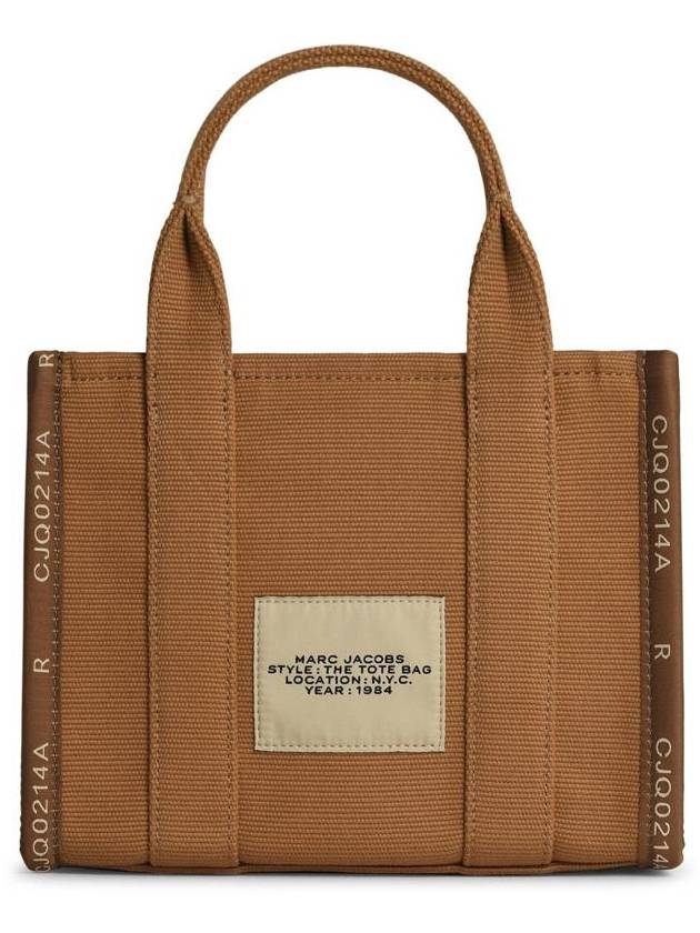 The Jacquard Small Tote Bag Brown - MARC JACOBS - BALAAN 4