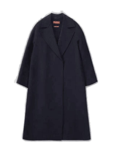 Cles Belt Single Coat Navy - MAX MARA - BALAAN 1