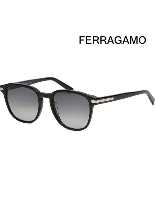 Eyewear Square Sunglasses Black - SALVATORE FERRAGAMO - BALAAN 2