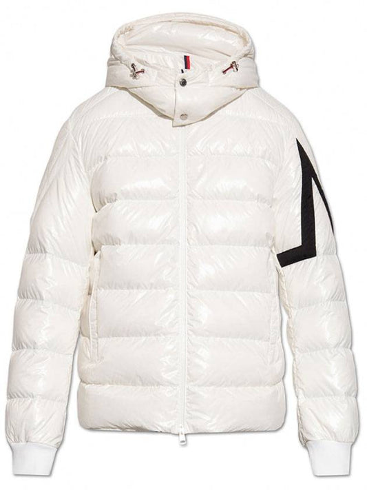 Men's Corydale Down Short Padded Jacket White - MONCLER - BALAAN.