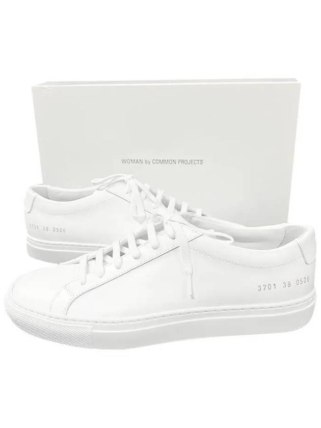 Original Achilles Low Top Sneakers White - COMMON PROJECTS - BALAAN 9