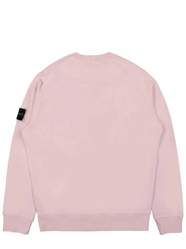 Wappen Patch Garment Dyed Sweatshirt Pink - STONE ISLAND - BALAAN 3