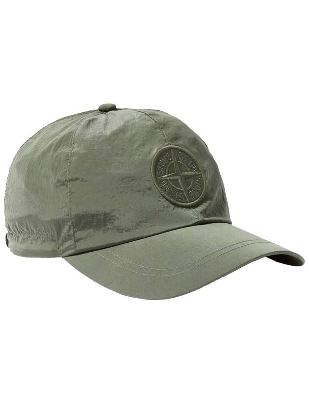 Nylon Metal Econyl Ball Cap Musk Green - STONE ISLAND - BALAAN 2