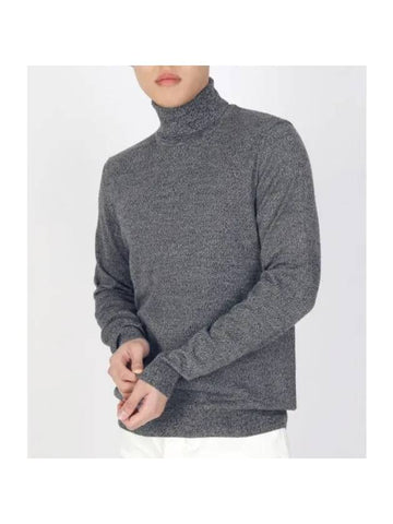 LYD MERINO TURTLENECK SWEATER FMKW10087 9992 Men's Merino Turtleneck Sweater - J.LINDEBERG - BALAAN 1