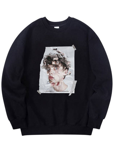 Face Sweatshirt Black - RADINEO - BALAAN 1