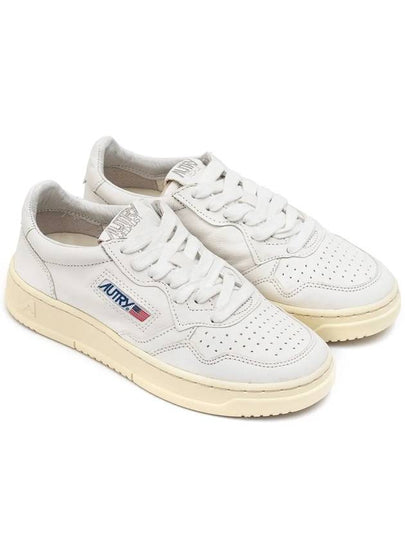 Medalist Goatskin Low Top Sneakers White - AUTRY - BALAAN 2