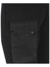 Pantalone Felpa Cotton Track Pants Black - TEN C - BALAAN 5