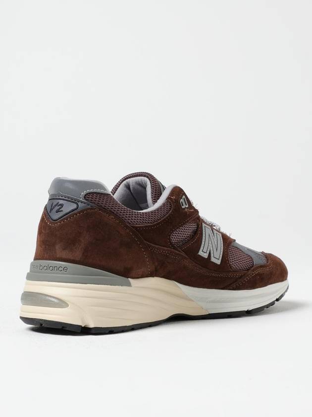 991V2 Low-Top Sneakers Brown - NEW BALANCE - BALAAN 4