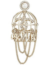 Pearl Pale Bird Brooch Gold Women AB4880 B04130 N8975 - CHANEL - BALAAN 3