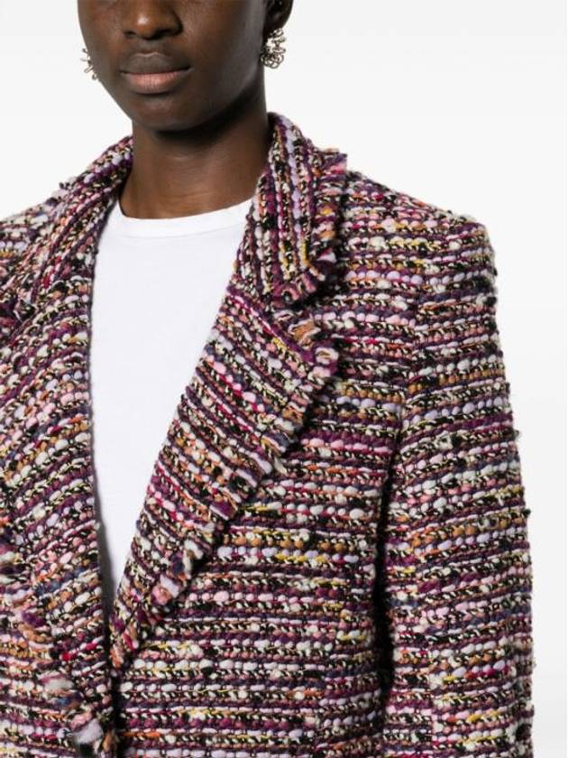 Women's Etienne Wool Blazer Jacket VE0261FA B1E01IETIENNE86MA PURPLE BPG - ISABEL MARANT - BALAAN 4