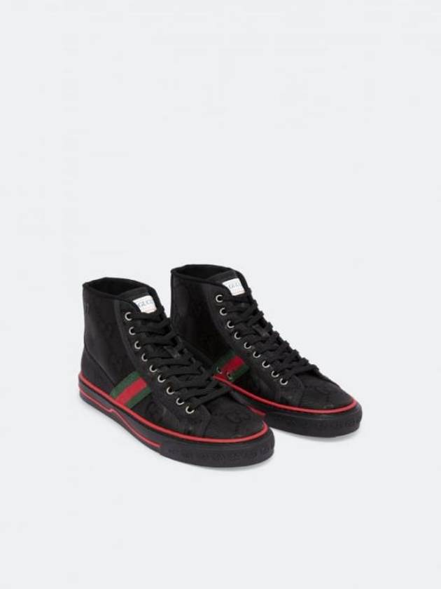 Off The Grid High Top Sneakers Black - GUCCI - BALAAN 4