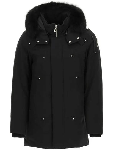 Original Stirling Parka Black Fox Fur Black - MOOSE KNUCKLES - BALAAN 1